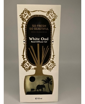 So Fresh White Oud Reed Diffuser Set